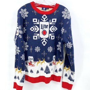 2018 miller lite sweater